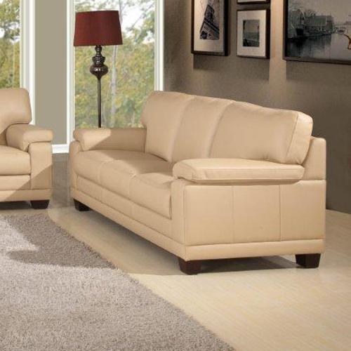 Carlisle CasualContemporary Sofa with Saddle Bag Arm Belfort